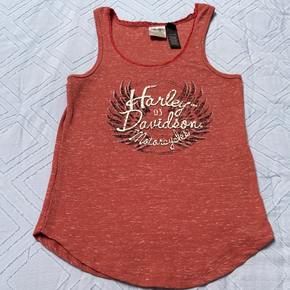 Harley-Davidson Brick Red Tank Top